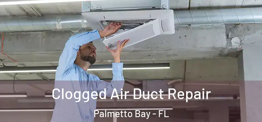 Clogged Air Duct Repair Palmetto Bay - FL